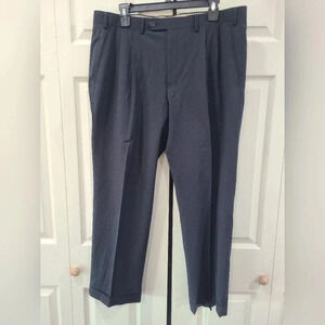 Lauren Ralph Lauren Size 36 ×29 Pleated‎ Cuffed Dress Pants Plaid Check Washable